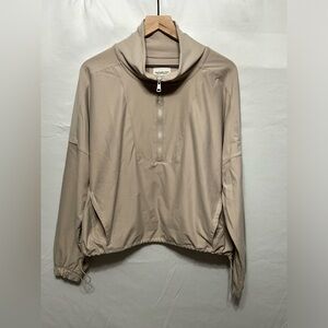 Beige Abercrombie Pullover Sweater